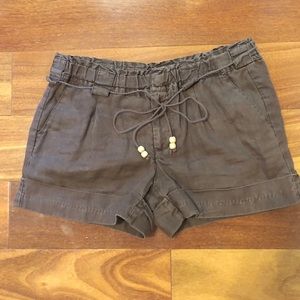 Old Navy Brown Paperbag Shorts